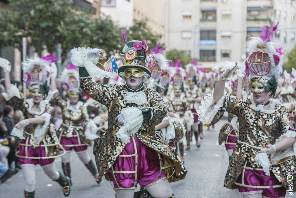 Comparsa Los Caprichosos 2017   Desfile de Comparsas Carnaval Badajoz 2017 327