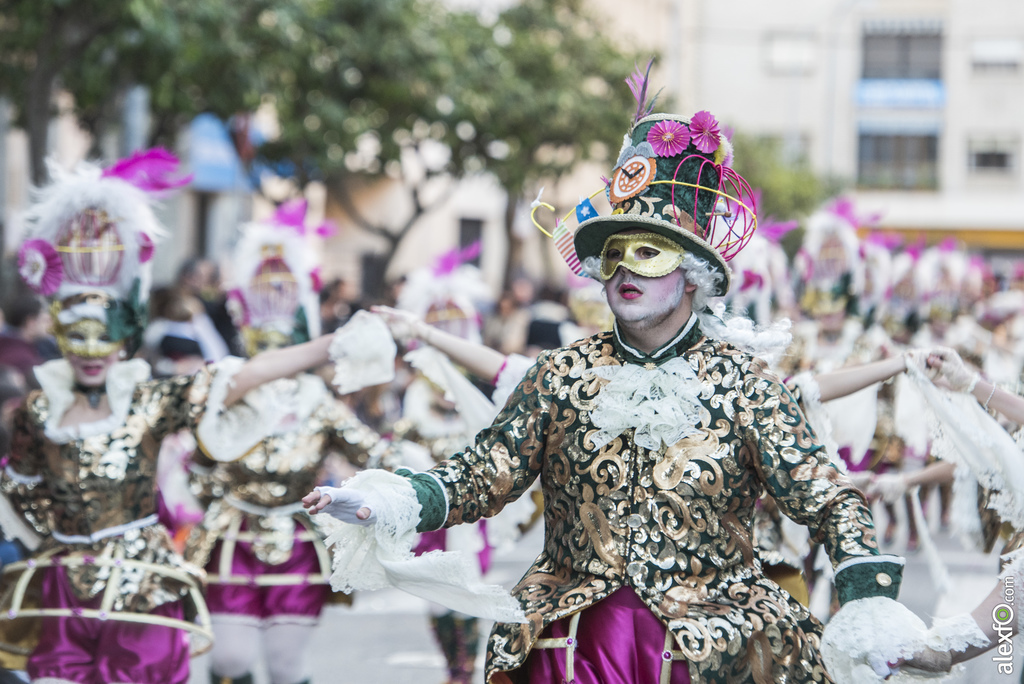 Comparsa Los Caprichosos 2017   Desfile de Comparsas Carnaval Badajoz 2017 865