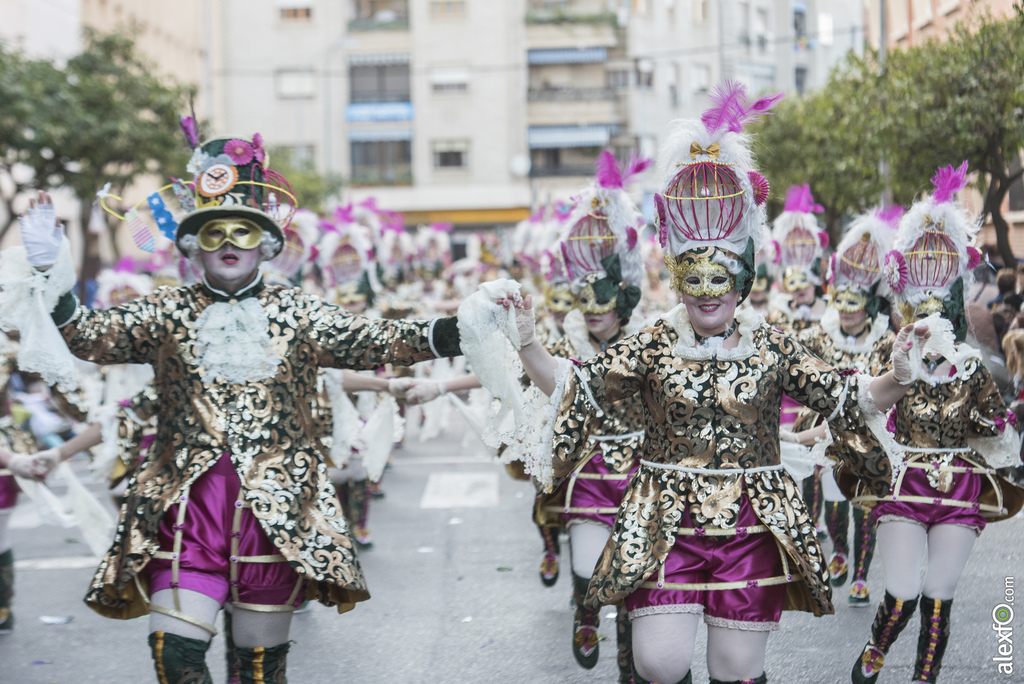 Comparsa Los Caprichosos 2017   Desfile de Comparsas Carnaval Badajoz 2017 688