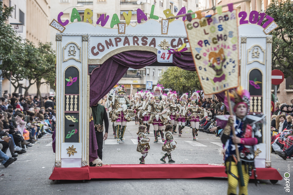 Comparsa Los Caprichosos 2017   Desfile de Comparsas Carnaval Badajoz 2017 12