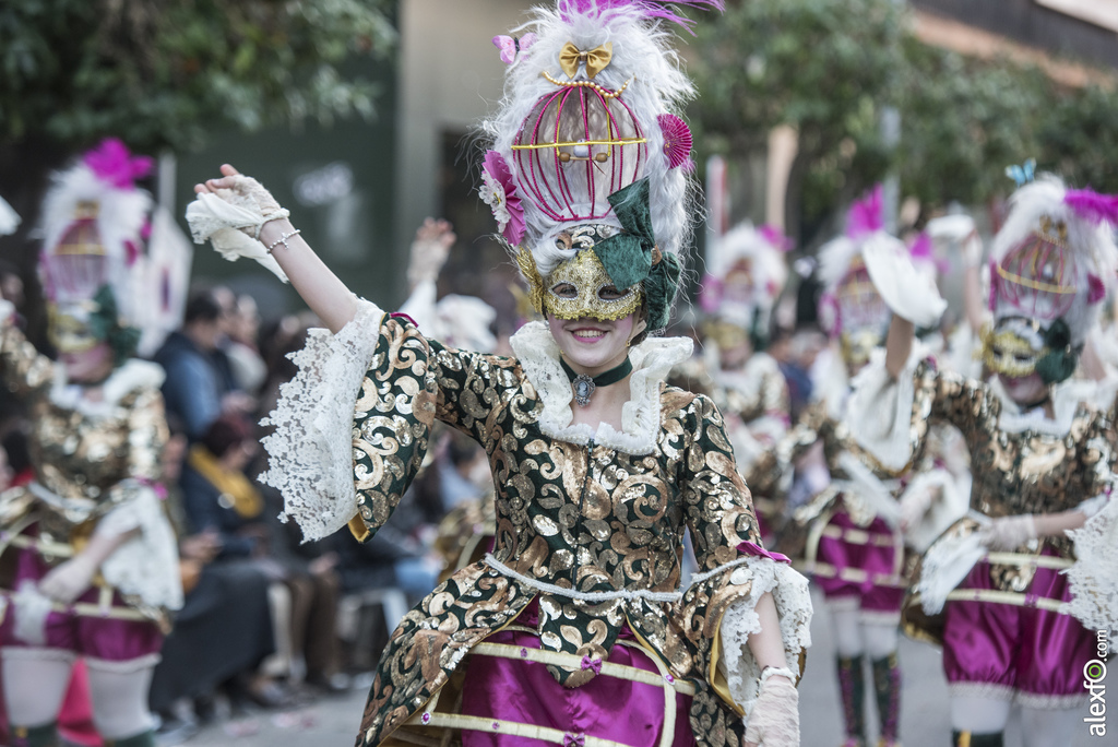 Comparsa Los Caprichosos 2017   Desfile de Comparsas Carnaval Badajoz 2017 470
