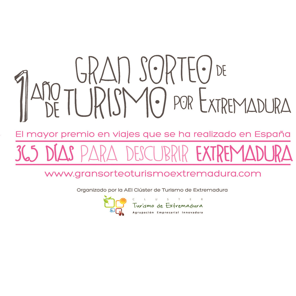 Gran Sorteo Un Año de Turismo por Extremadura