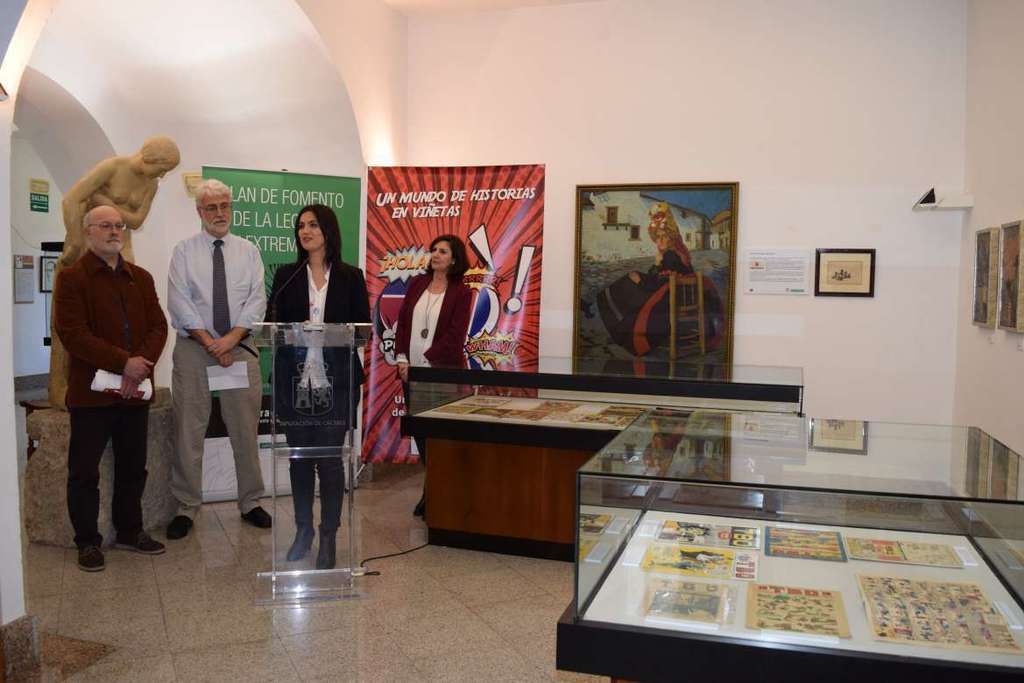 El Plan de Fomento de la Lectura organiza en Cáceres una exposición sobre el 120 aniversario del cómic y el centenario del TBO