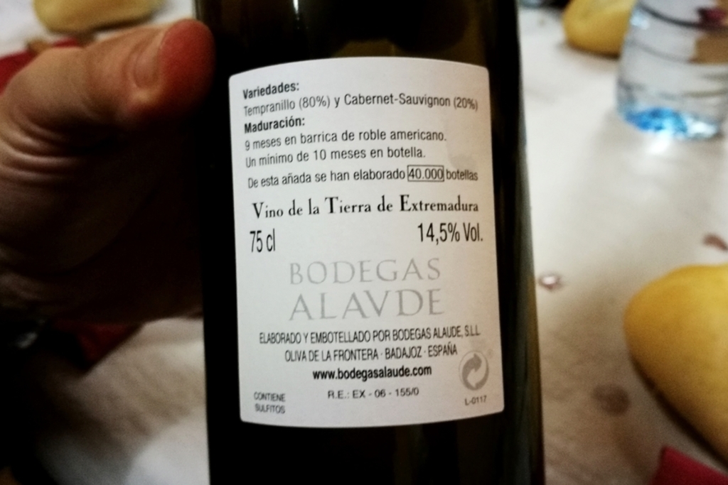 Bodegas Alaude, una cata de sus vinos "romanos" en La Taberna de Pedro