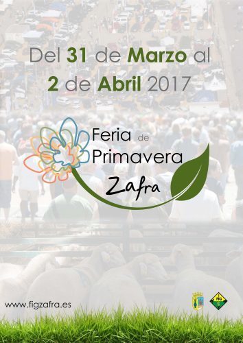 Feria de primavera zafra 2017 Cartel