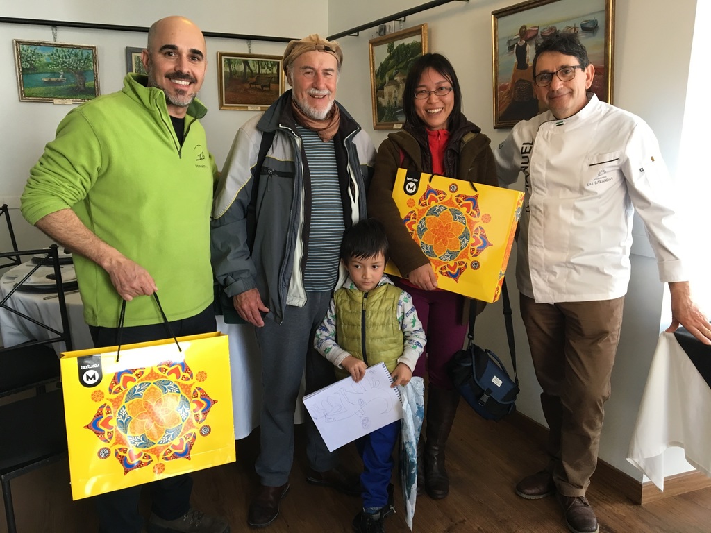 25-03-2017 La escritora japonesa Makiko Hata visita Extremadura para conocer nuestra Comunidad y recopilar información para su nuevo libro "Un paseo por los sabores de España"