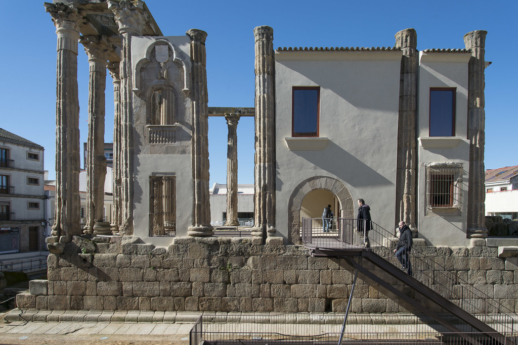 Las visitas al interior del Templo de Diana, en Mérida, comenzarán a principios de abril
