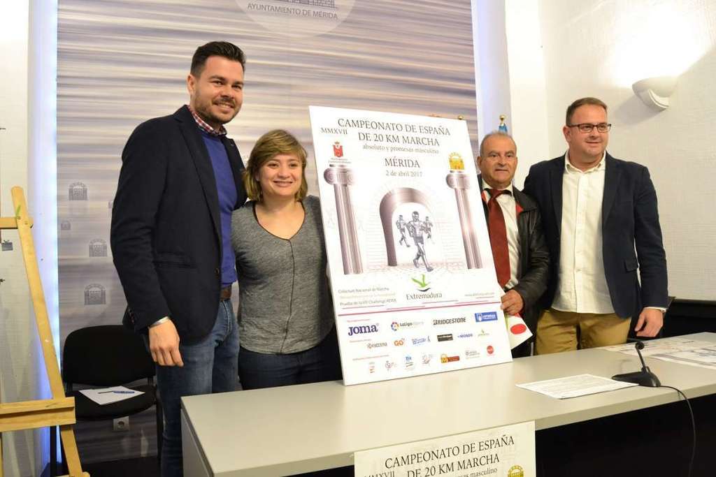 La directora general de Deportes destaca la utilización sostenible de los recursos deportivos en la presentación del Campeonato de España de 20 Kilómetros Marcha