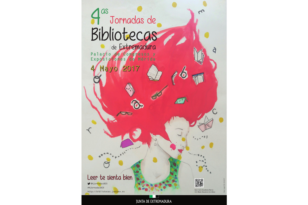 Las IV Jornadas de Bibliotecas de Extremadura reunirán en Mérida el próximo 4 de mayo a expertos y profesionales de bibliotecas públicas y escolares