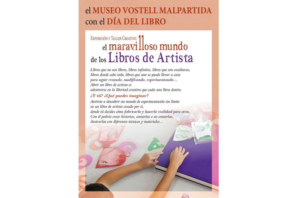 El Museo Vostell Malpartida ofrece el próximo sábado una muestra y un taller creativo infantil sobre libros de artista