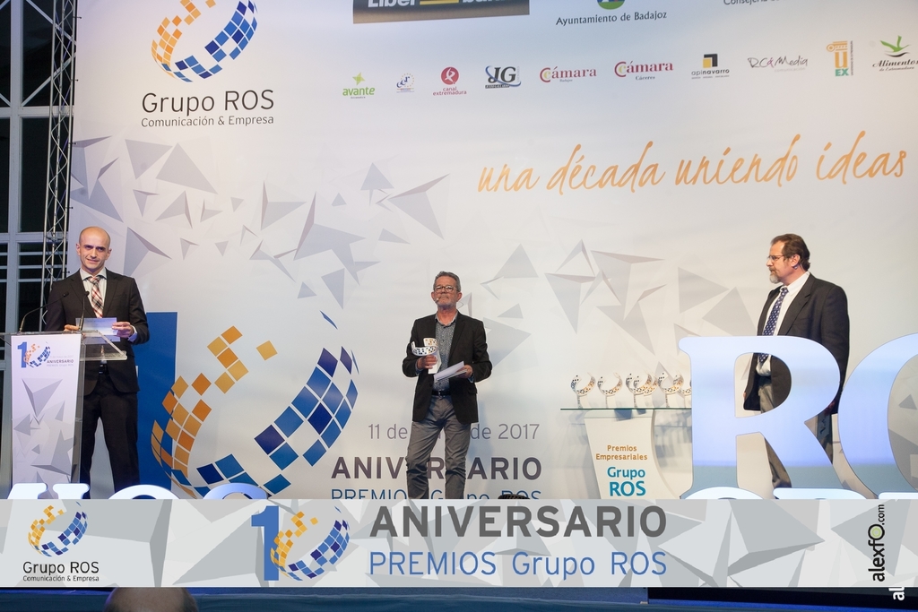 X Aniversario Premios Grupo ROS 2017   Badajoz 365