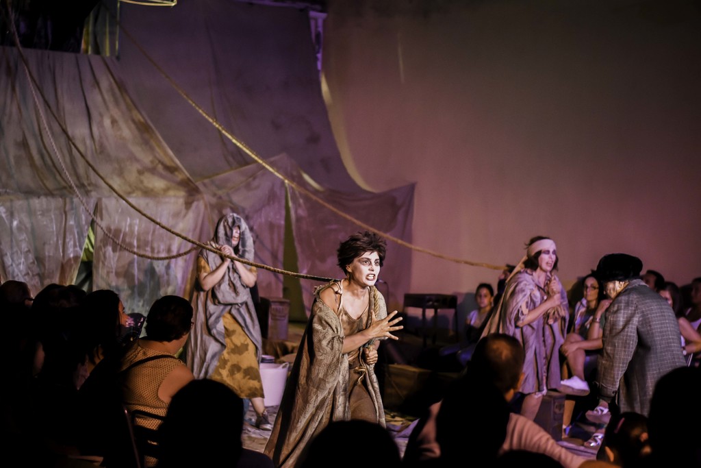 La Sala Trajano acoge la representación de ‘Las hijas de Troya’
