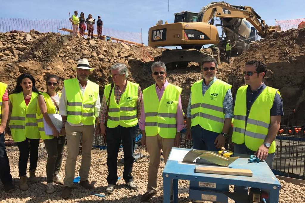 La nueva depuradora de aguas residuales de Logrosán estará lista en agosto de 2018, con una inversión de 2,4 millones