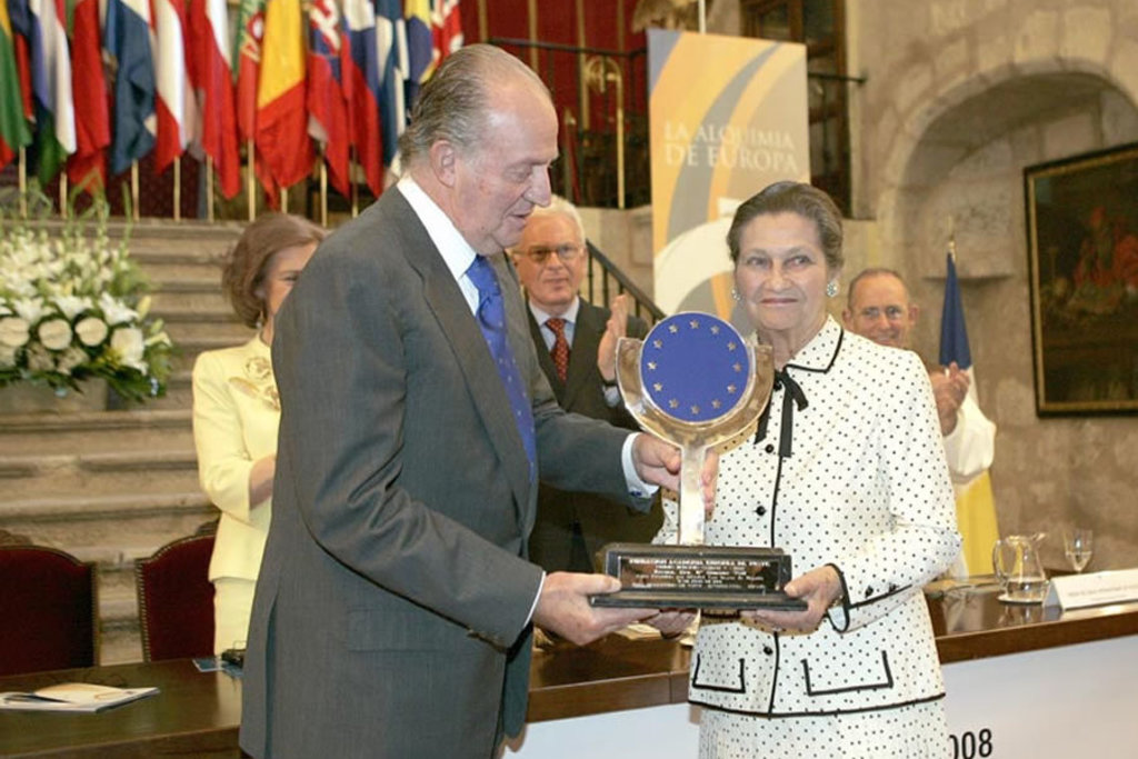 Ha fallecido Simone Veil, quien fue Premio Europeo Carlos V en 2008