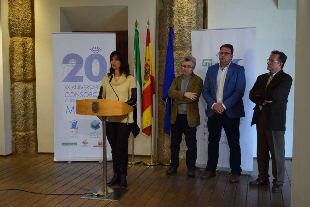 El Consorcio de Mérida celebra sus 20 años de existencia con un programa de actividades que se desarrollará hasta 2017