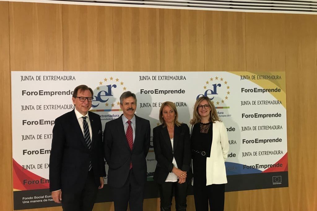 La XI edición de Foro Emprende se celebra en Cáceres con la singularidad del reconocimiento de Europa a la labor de Extremadura a favor del emprendimiento