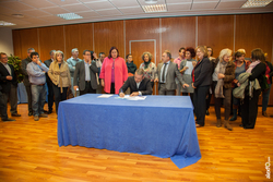 Asociación de Receptivos de Extremadura firman la adhesión al Pacto por el Ferrocarril - #TrenDignoYa