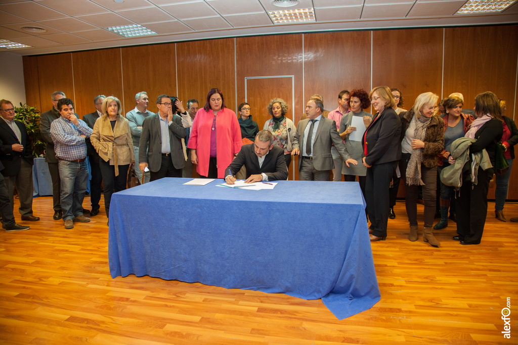 Asociación de Receptivos de Extremadura firman la adhesión al Pacto por el Ferrocarril - #TrenDignoYa