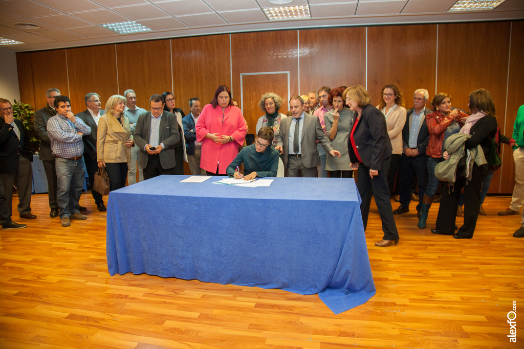 Extremadura Slow firma la adhesión al Pacto por el Ferrocarril - #TrenDignoYa