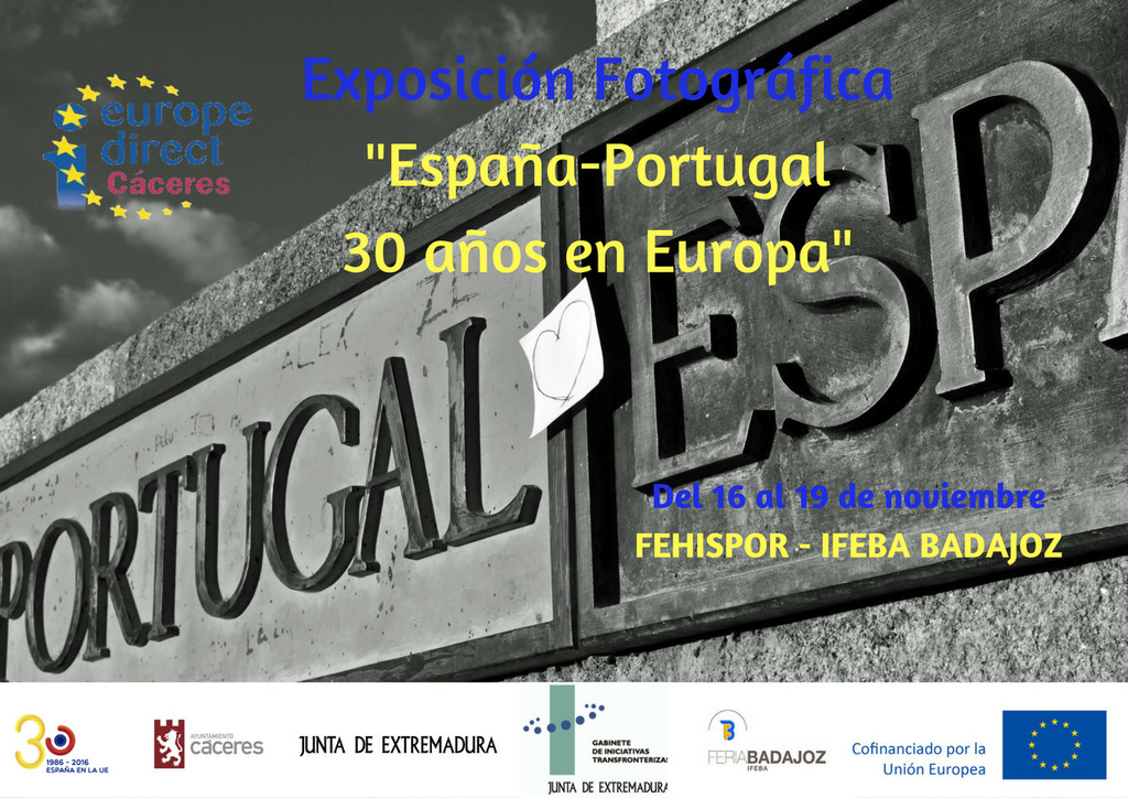 Exposición Fotográfica España Portugal30 años en Europa 