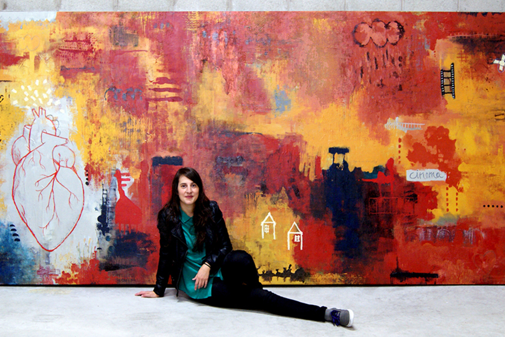 Virginia Rivas expone en la ONU su proyecto pictórico Sinestesia