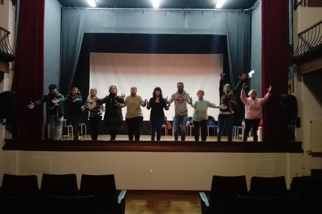 La localidad de Fuentes de León acoge el taller de formación teatral Vive el Teatro