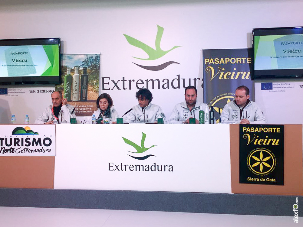 Aturnex presenta el pasaporte Vieiru a Sierra de Gata en FITUR 2018