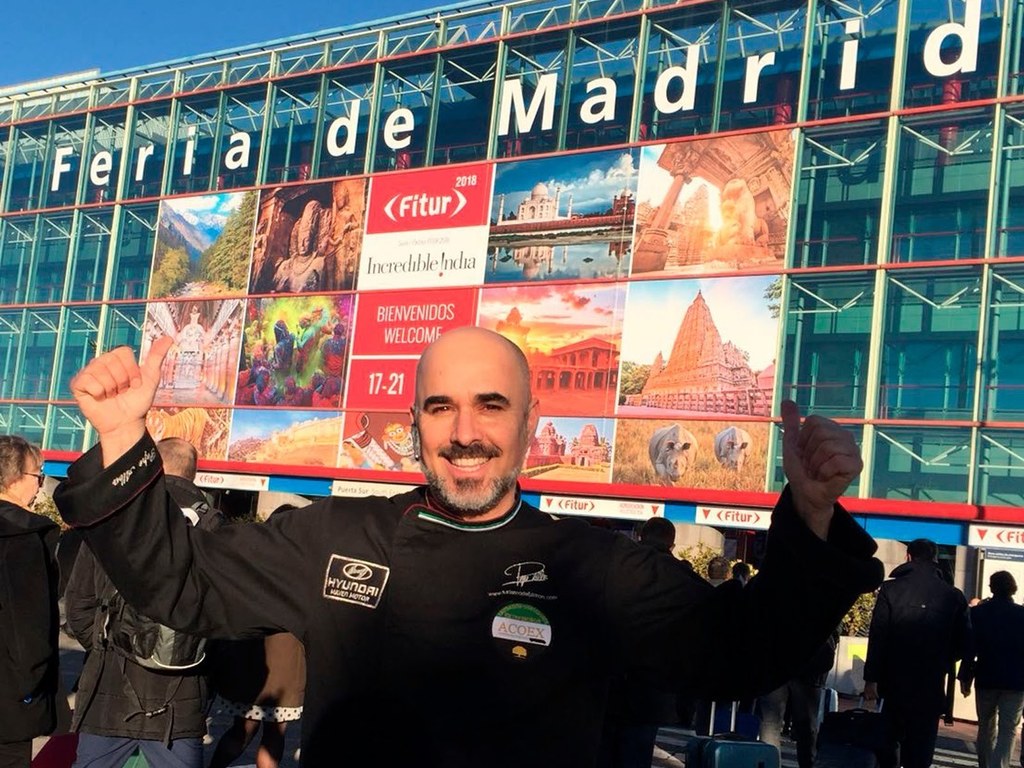 Fitur 2018 - Presentación de Jerez de los Caballeros en el Stand de Extremadura