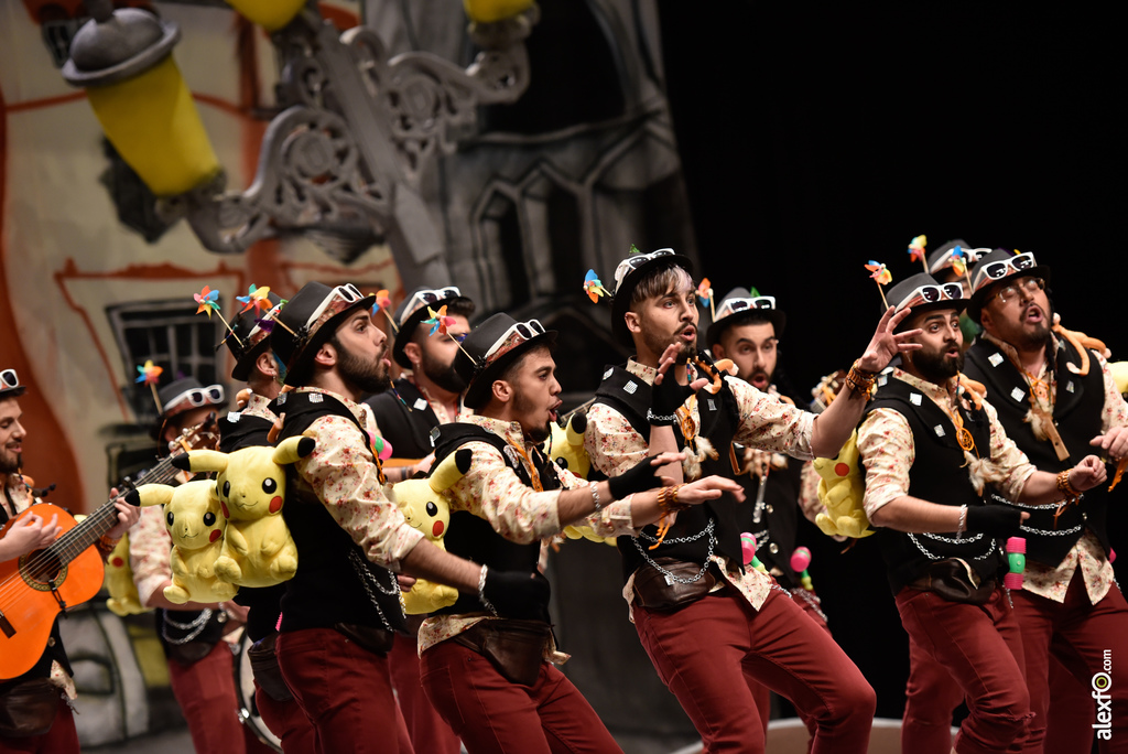 Murga Los Chalaos   Concurso de Murgas Carnaval de Badajoz 2018   #COMBA2018 483