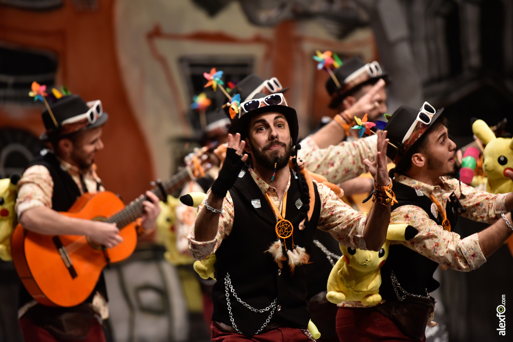 Murga Los Chalaos   Concurso de Murgas Carnaval de Badajoz 2018   #COMBA2018 387