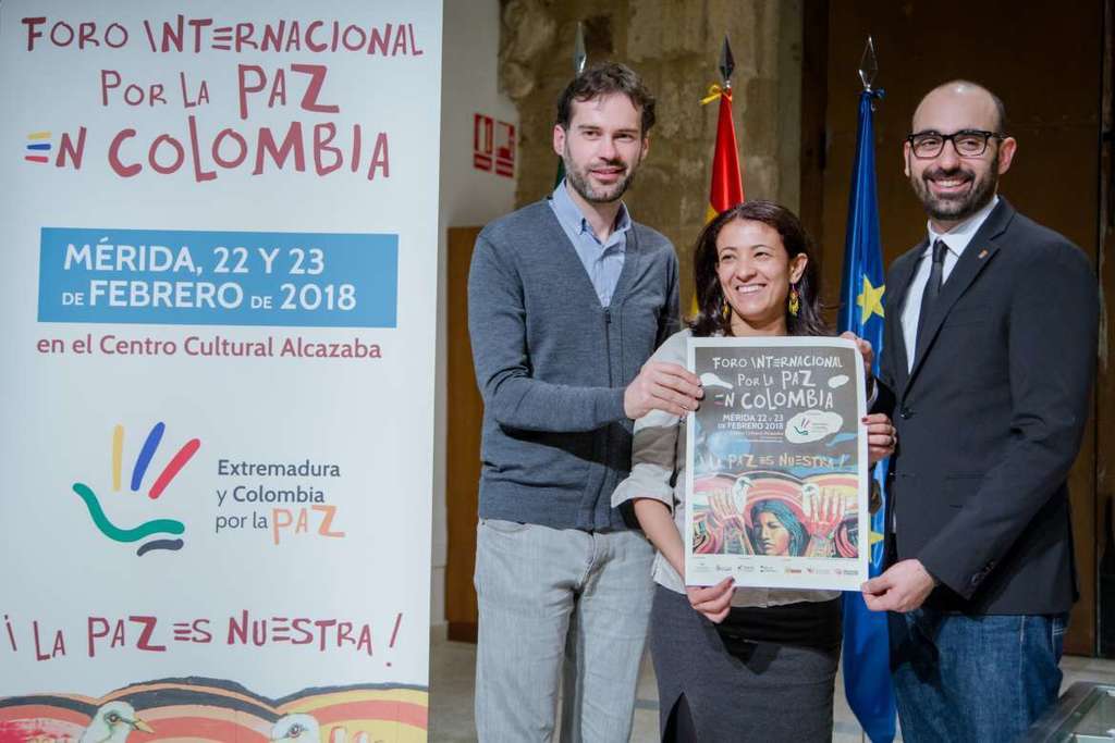 Expertos internacionales participarán el 22 y 23 de febrero en Mérida en el I Foro Internacional por la Paz en Colombia