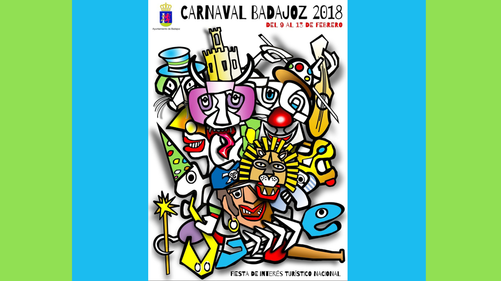 Cartel Carnaval Badajoz 2018