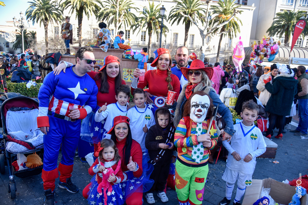 Concentración Disfraces Populares - Ambiente Carnaval Badajoz 2018 21