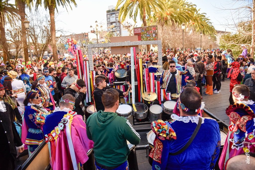Concentración Disfraces Populares - Ambiente Carnaval Badajoz 2018 24