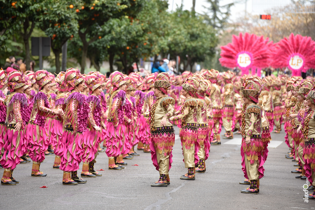 Comparsa Los Pirulfos - Desfile de Comparsas Carnaval de Badajoz 2018