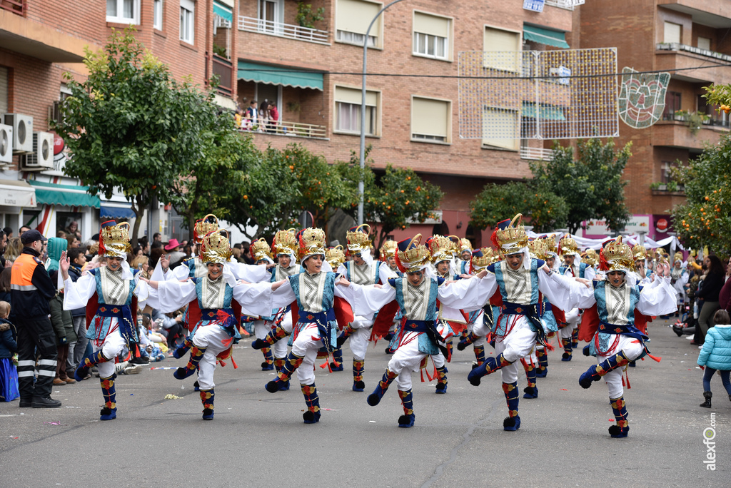 Comparsa Vas como quieres - Desfile de Comparsas Carnaval de Badajoz 2018