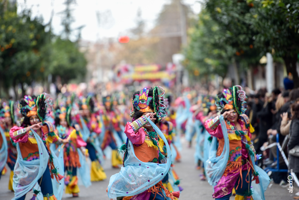 Comparsa La Bullanguera - Desfile de Comparsas Carnaval de Badajoz 2018