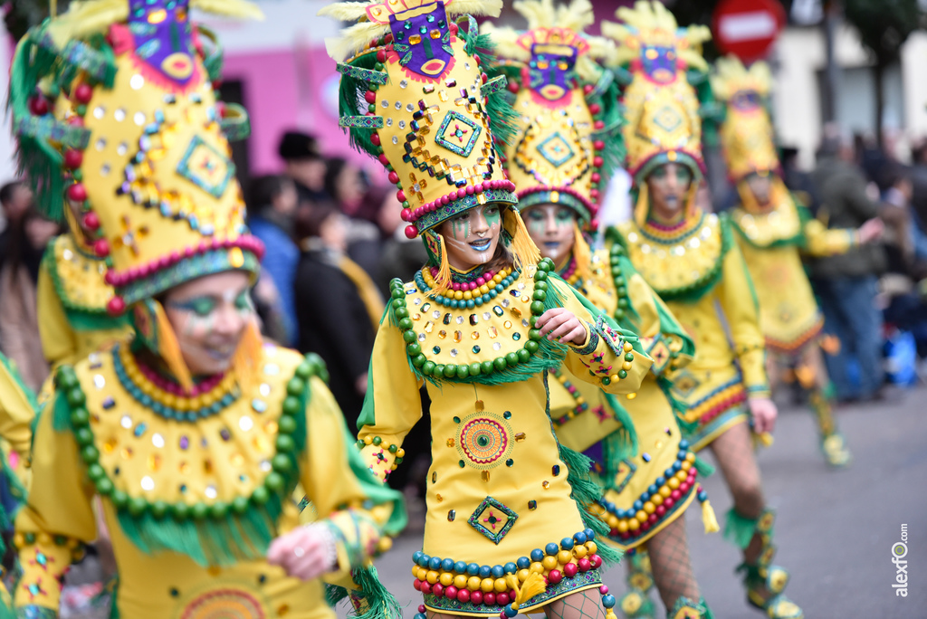 Comparsa Los Makumbas - Desfile de Comparsas Carnaval de Badajoz 2018