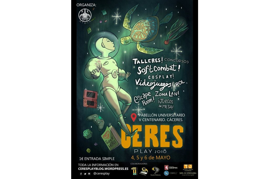 La III Feria Lúdica y Multicultura Ceres Play se celebrará el próximo fin de semana en Cáceres