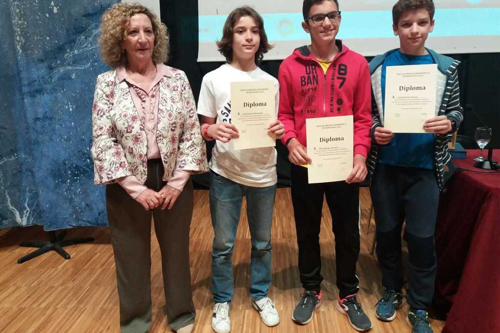 Tres alumnos de centros de Don Benito, Mérida y Villanueva de la Serena representarán a Extremadura en la Olimpiada Matemática Nacional