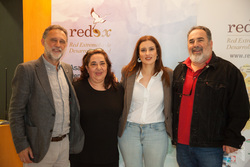 Despedida de Aurelio García Bermudez y bienvenida a Rosa María Araujo   Asamblea General de Redex 7