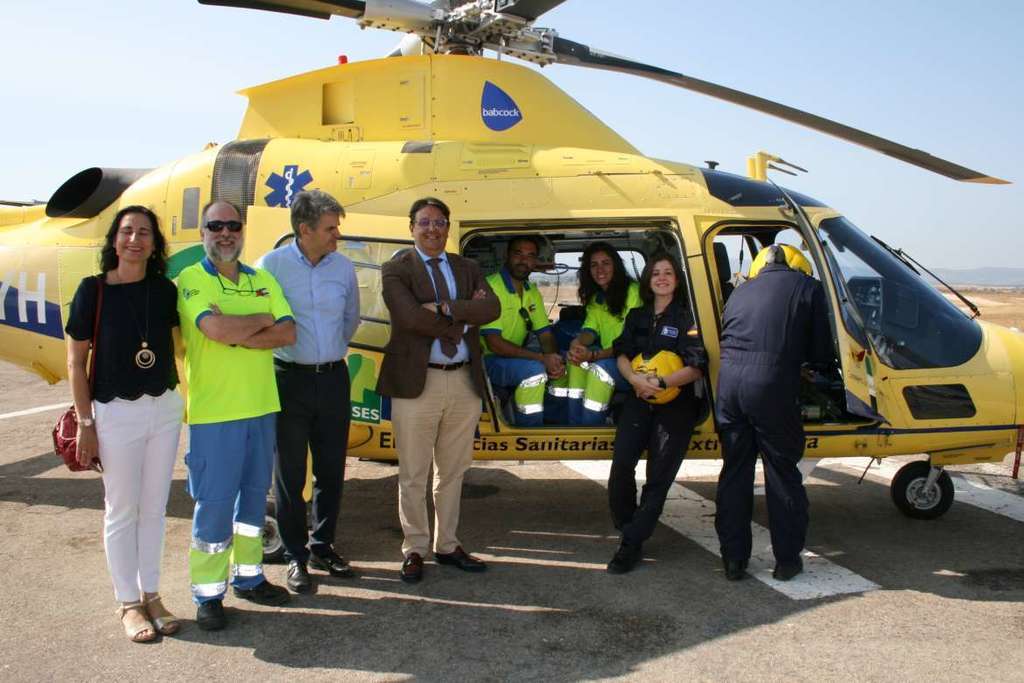 Dos nuevos helicópteros de transporte sanitario del 112 lograrán un acceso y traslado de pacientes más rápido