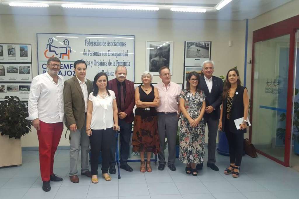 El director general de Patrimonio Cultural afirma que la accesibilidad es una cuestión de política transversal para el gobierno de Fernández Vara