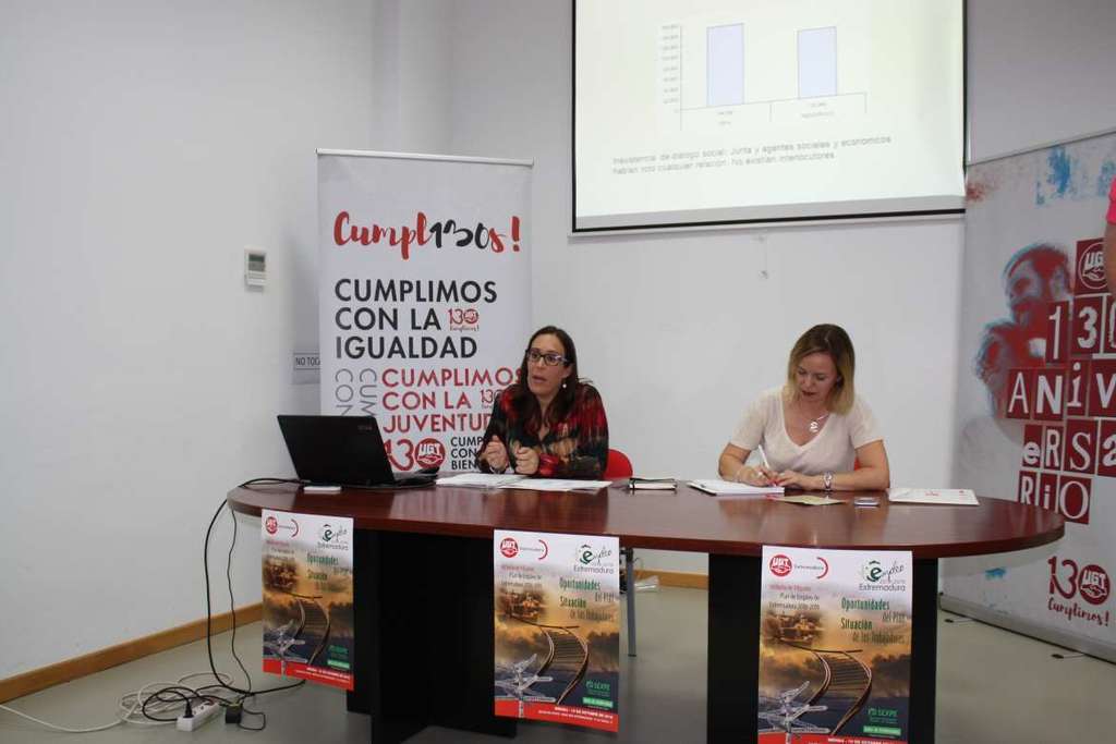 La Junta de Extremadura destaca que el plan bianual de empleo 2016-2017 benefició a 123.000 extremeños