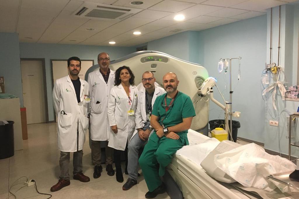 El Complejo Hospitalario Universitario de Cáceres realiza la primera trombectomía mecánica en un paciente con ictus