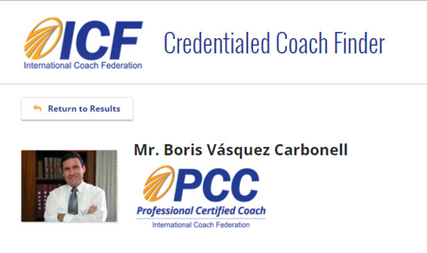 Coach Boris Vasquez PCC