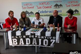 Rueda de prensa en la jornada de convivencia del CB.Badajoz en Karting,Talavera