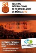 SORTEO ENTRADAS para Festival internacional de teatro clásico de Mérida: Obra Ájax, de Sófocles - Evento organizado por extremadura.com - La red social sobre Extremadura