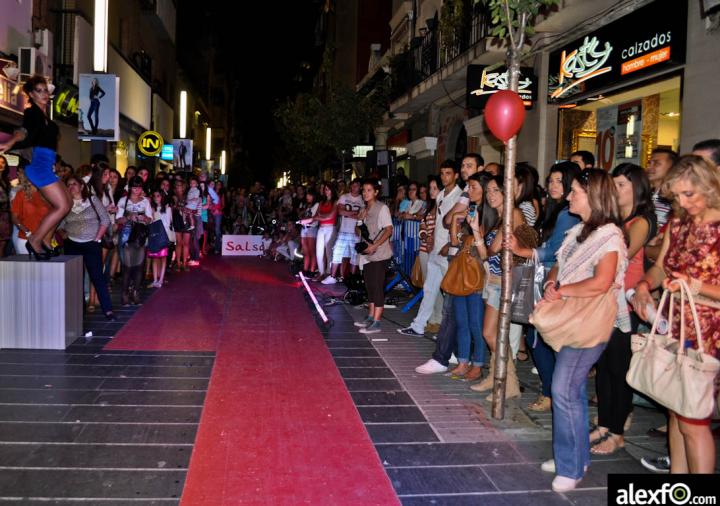 Desfile moda Salsa en Badajoz shopping Week