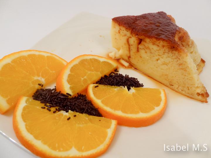 Flan de naranjas - Extremadura